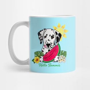 Dalmatian Hello Summer Mug